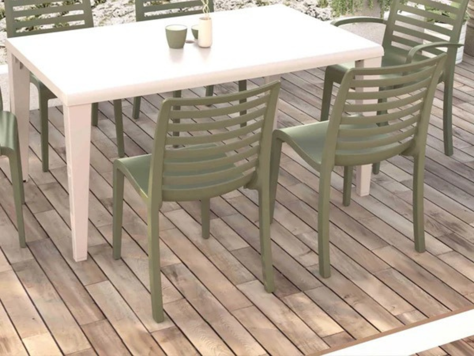 16 Grosfillex Slat Chairs