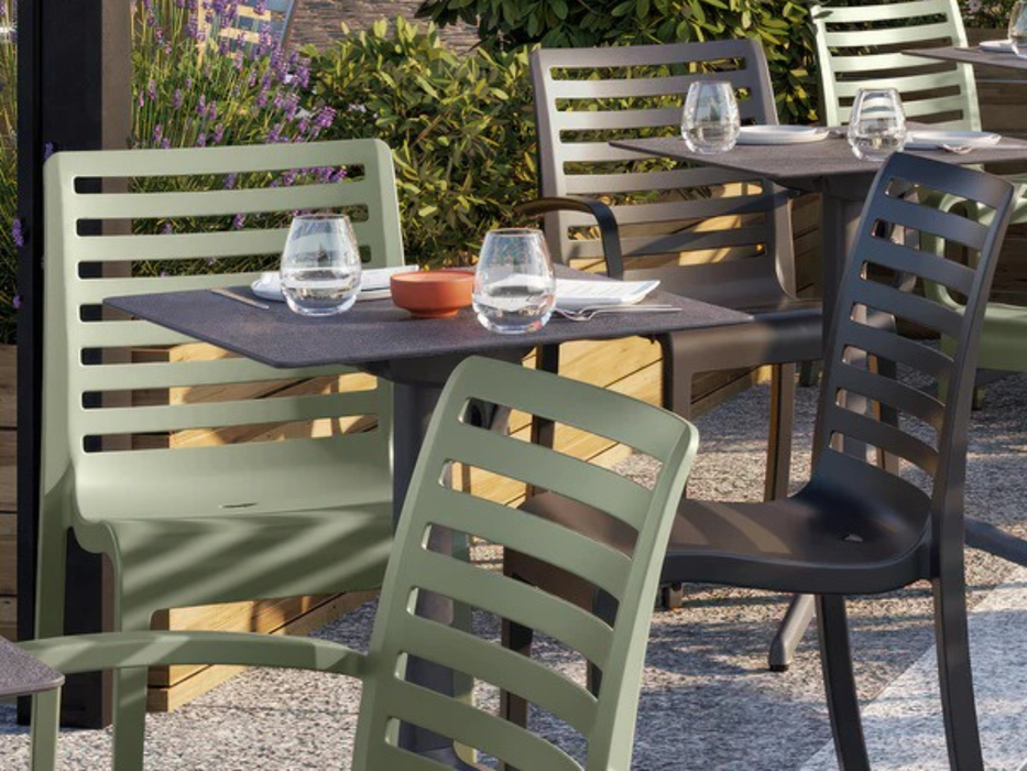 16 Grosfillex Slat Chairs