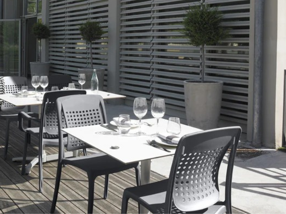 16 Factory Grosfillex Chairs