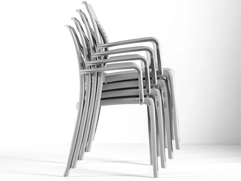 16 Factory Grosfillex Armchairs