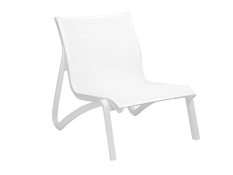 4 Grosfillex Sunset Lounge Armchairs