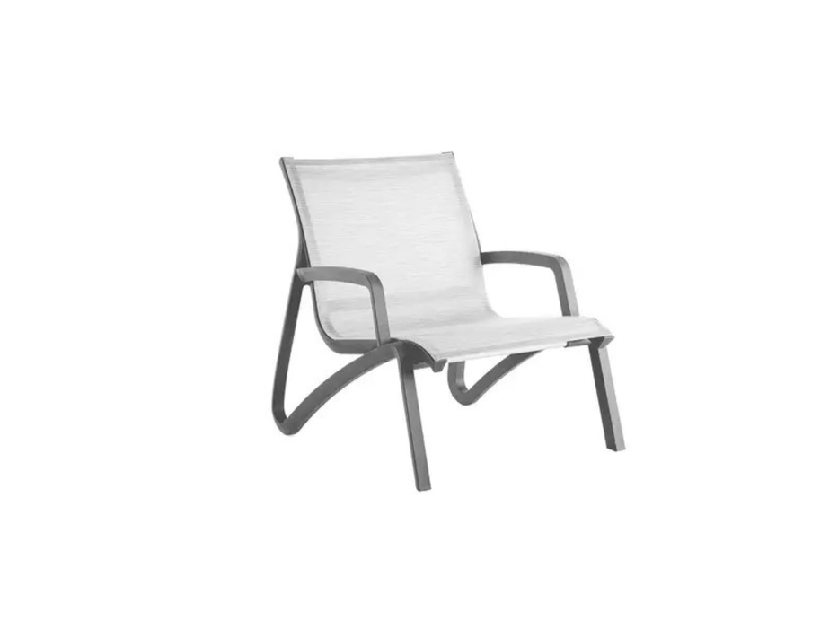 4 Grosfillex Sunset Lounge Armchairs