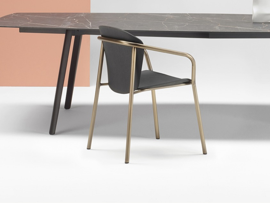 Fauteuil Finn Métal Bois Scab