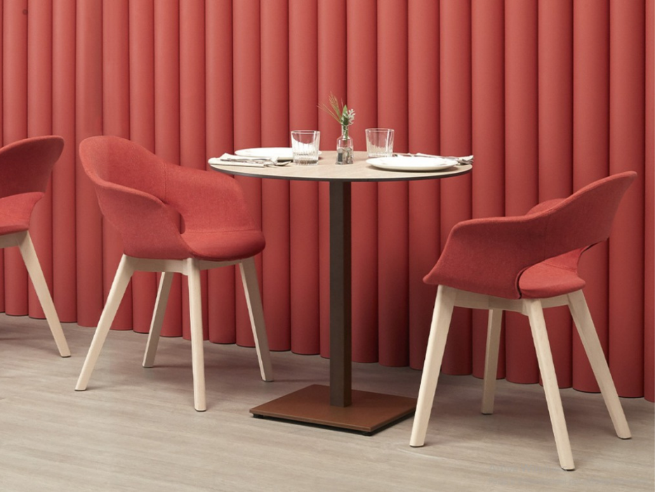 2 Fauteuils Lady B Pop Natural Scab