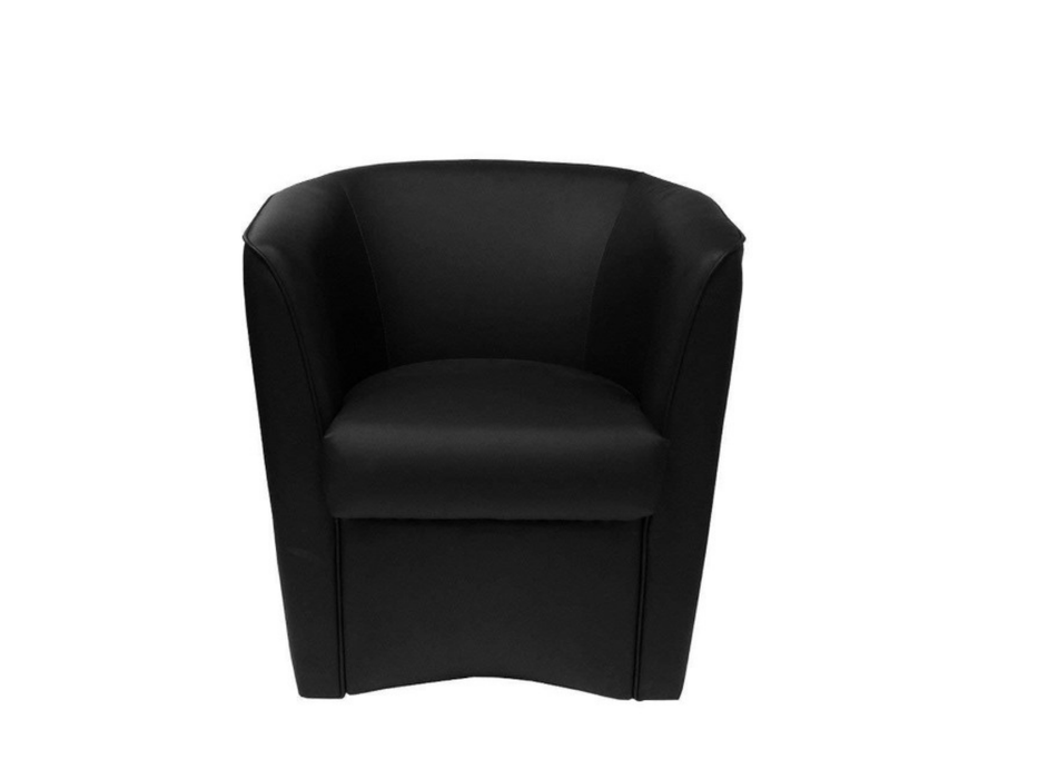 Valentina armchair in stain-resistant fabric
