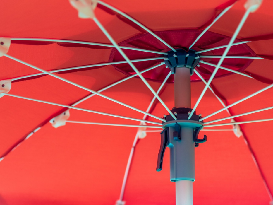 Parasol professionnel Classic avec soufflet Ø200 Ciccarese