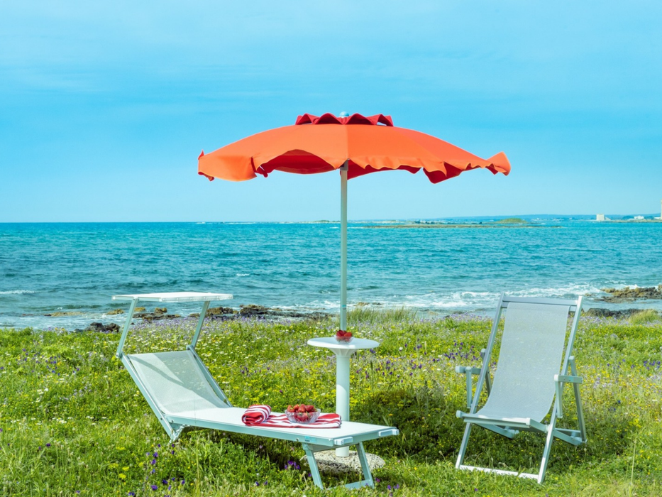 Parasol professionnel Classic avec soufflet Ø200 Ciccarese