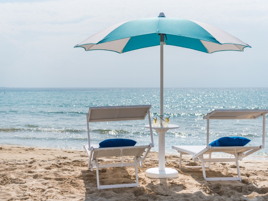 Parasol professionnel Gabbiano Ø220 Ciccarese