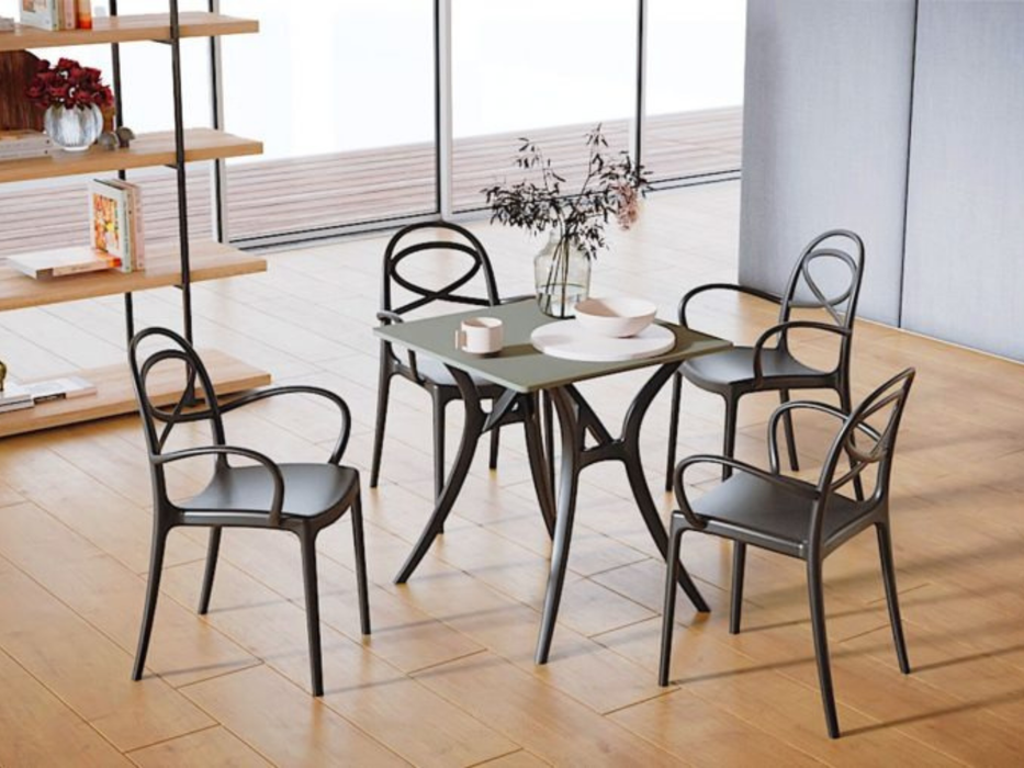 18 Chaises avec accoudoirs Luna Areta