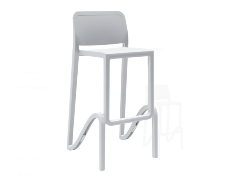 4 Tabourets Giano 750 Areta