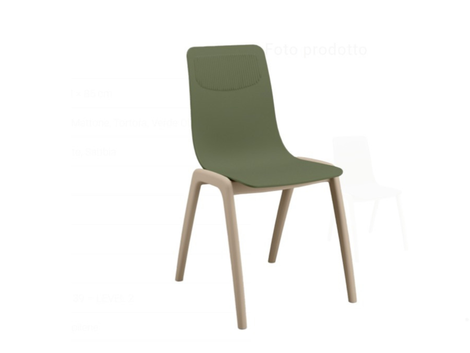 8 Chaises Dalia/R Areta