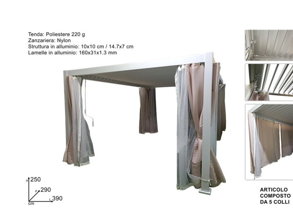 Gazebo Pergola 290x390xH250