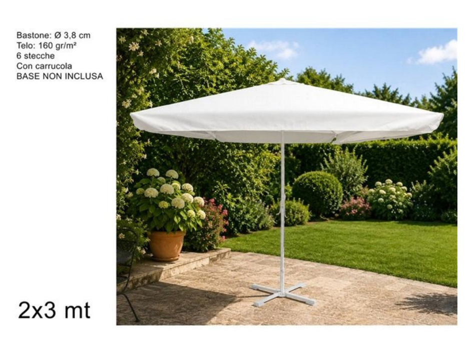 2x3m center pole parasol