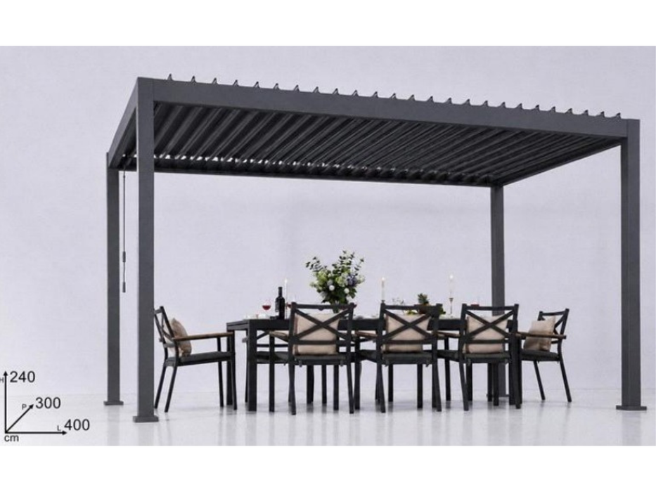 3X4 M GAZEBO PERGOLA DELIVERY IN APRIL
