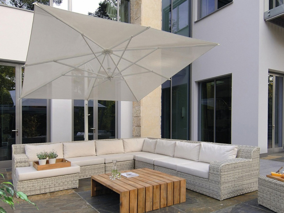 Rodi 3x3m retractable parasol
