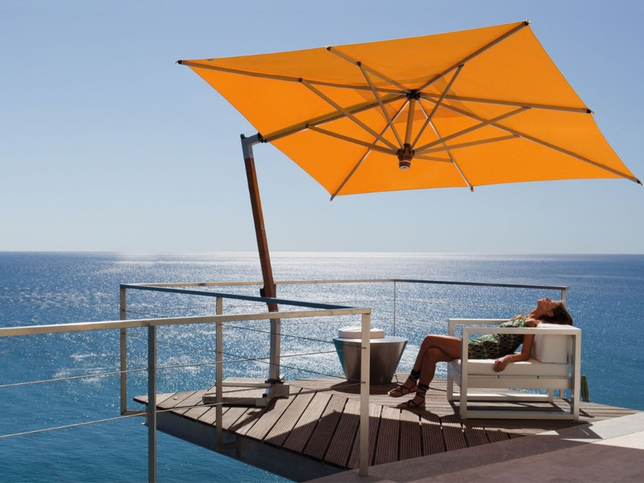 Ischia side-pole umbrella 2x3 m