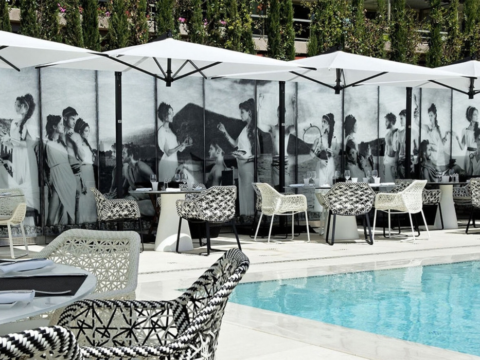 Parasol déporté Rio 2X2 M
