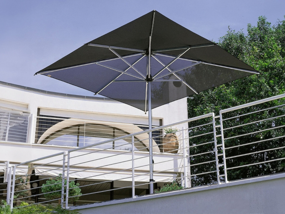Parasol à mât central Reflex 2x2 m