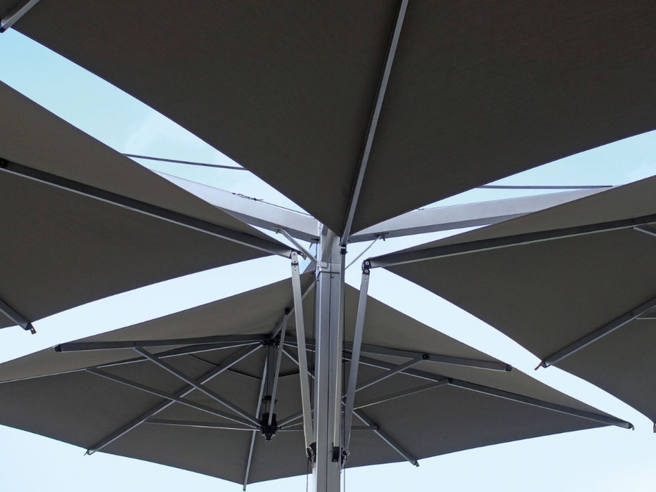 6.24x6.24m Quadruple Parasol