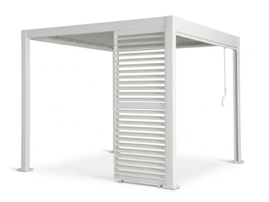 Panneau en aluminium 93 cm avec lames orientables pour pergola Texas Greenwood