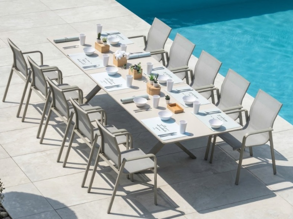 Malta Extendable Table 240/320X100 CM Greenwood