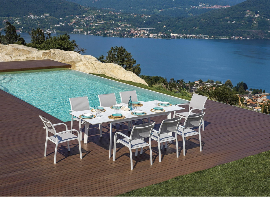 Table San Donato extensible 160/240X102CM Greenwood