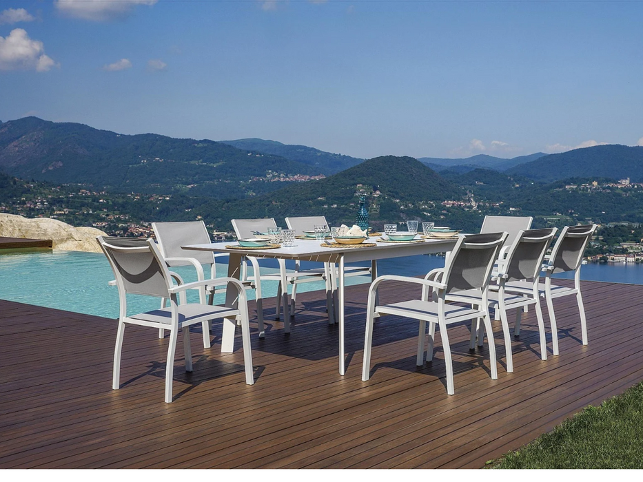 Table San Donato extensible 160/240X102CM Greenwood