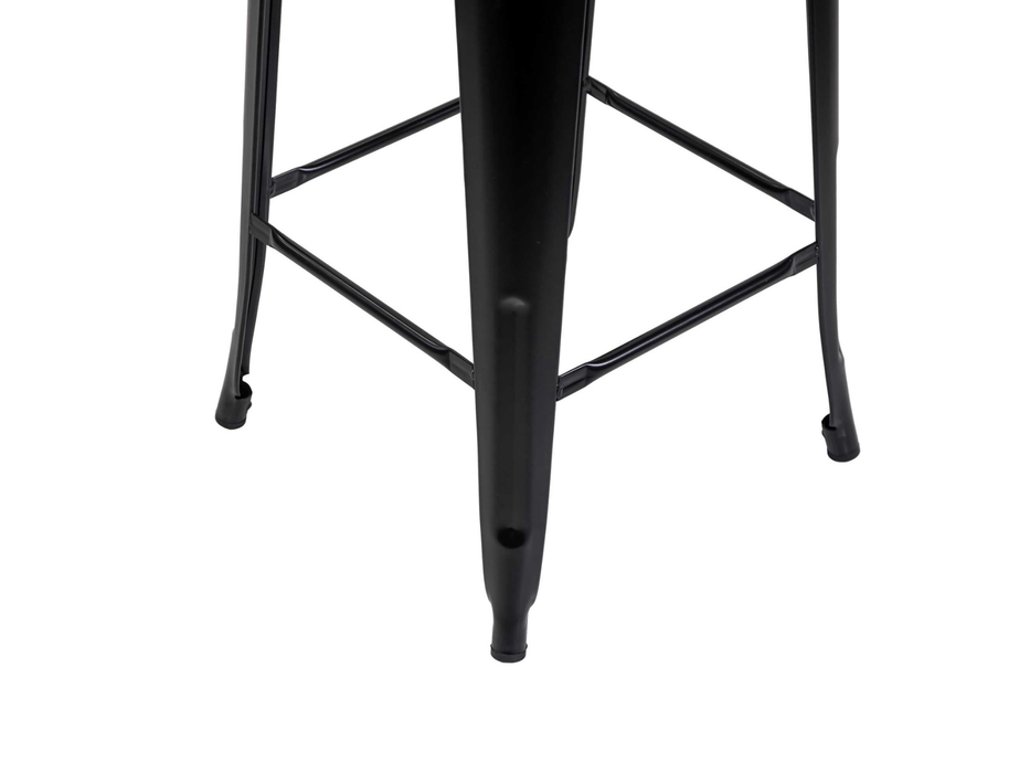 Tabouret Fer New Bristol avec Dossier