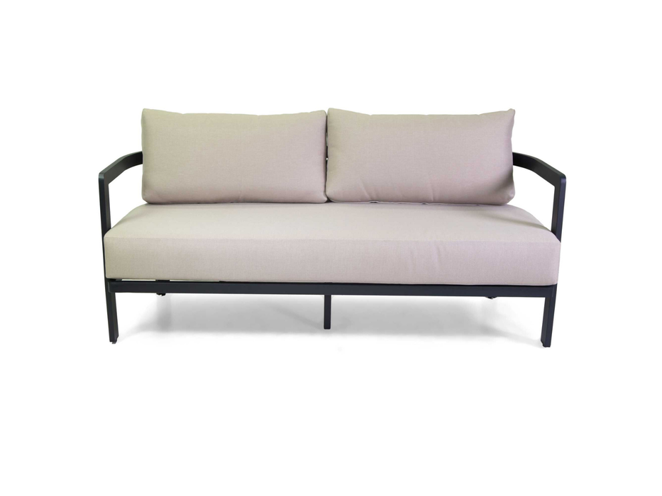 Lounge Set 2 Seats with Cushions Aledo 