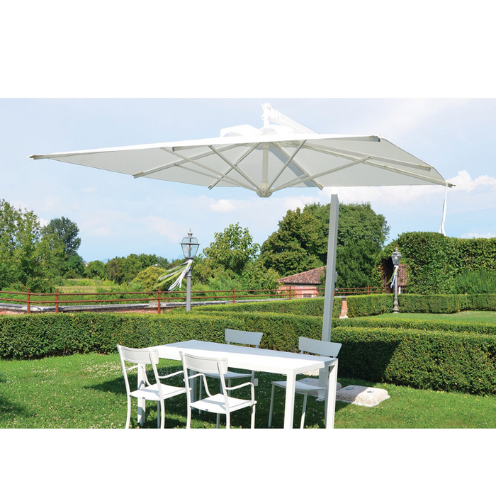 Diffusion Classic 3x3 White Side Pole Umbrella