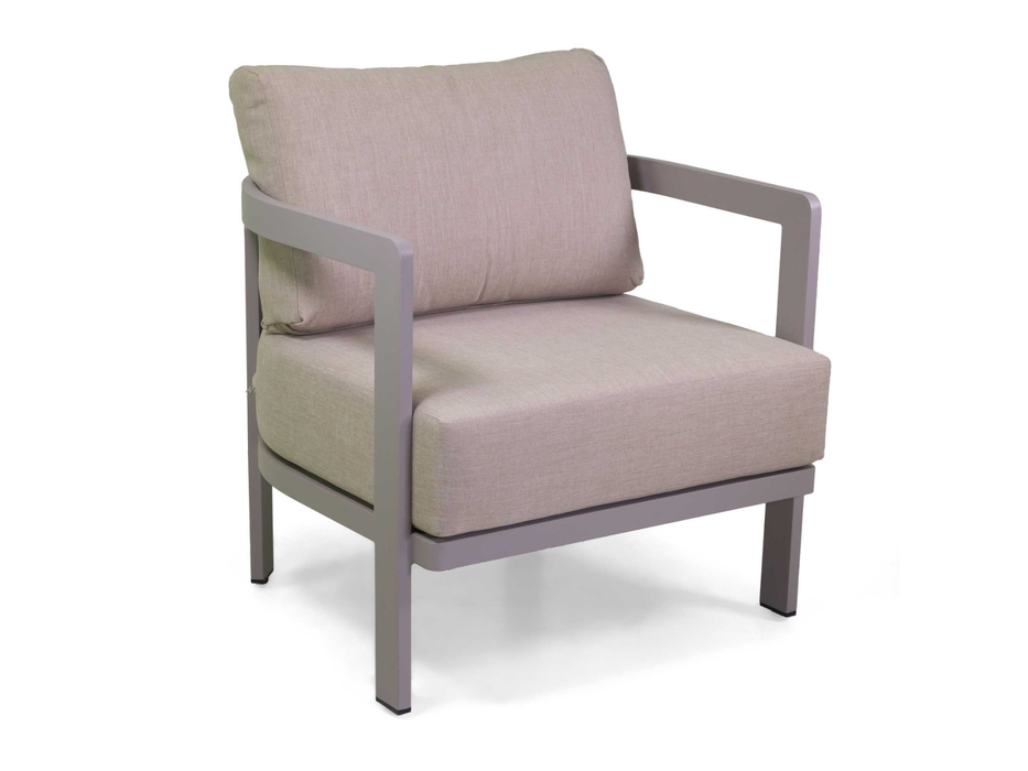 Lounge Set 2 Seats with Cushions Aledo 