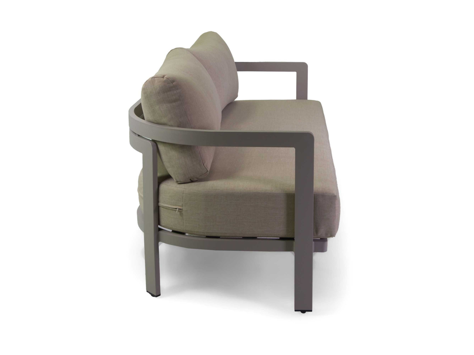 Lounge Set 2 Seats with Cushions Aledo 