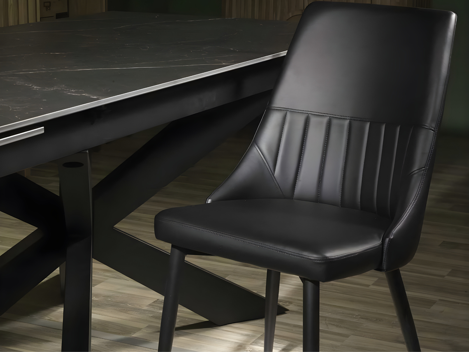 Chaise Éco-Cuir Oliver