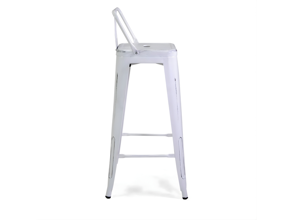 Tabouret Fer New Bristol avec Dossier