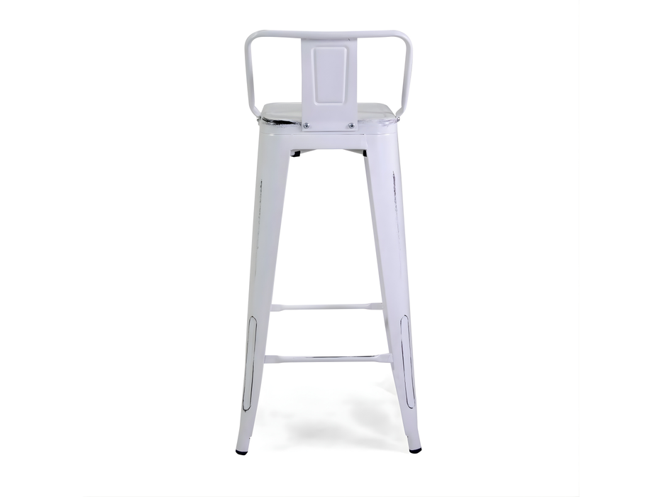 Tabouret Fer New Bristol avec Dossier