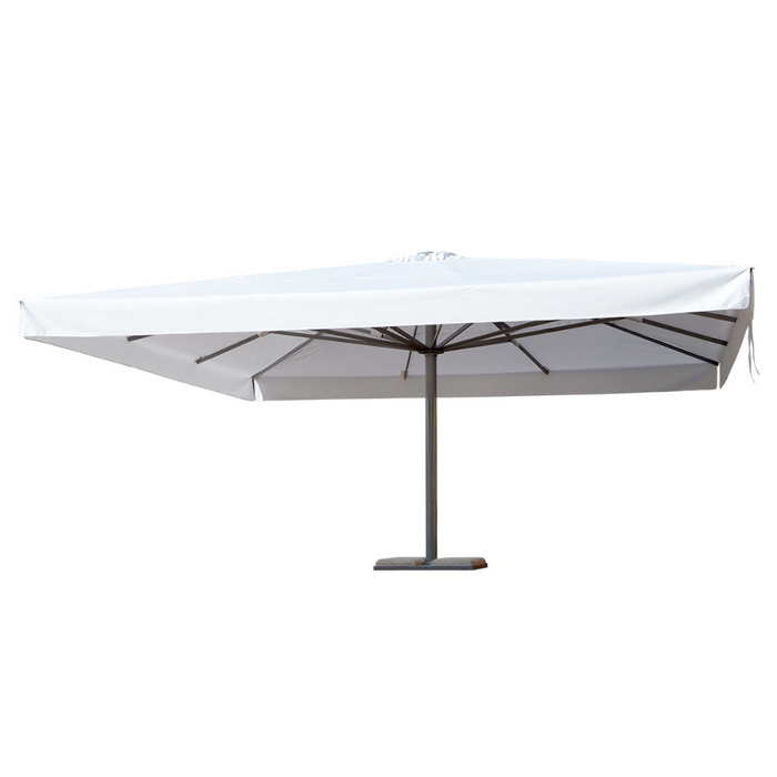 Parasol géant à mât central anthracite "Titano Classic" 7,5x7,5 m