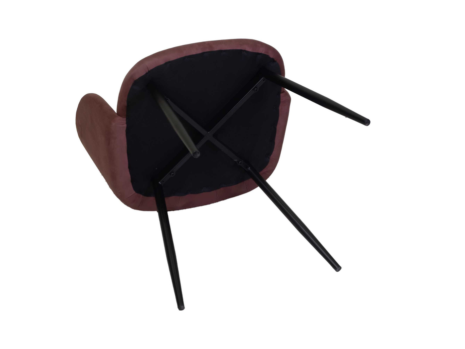 Fauteuil Velours Ruby