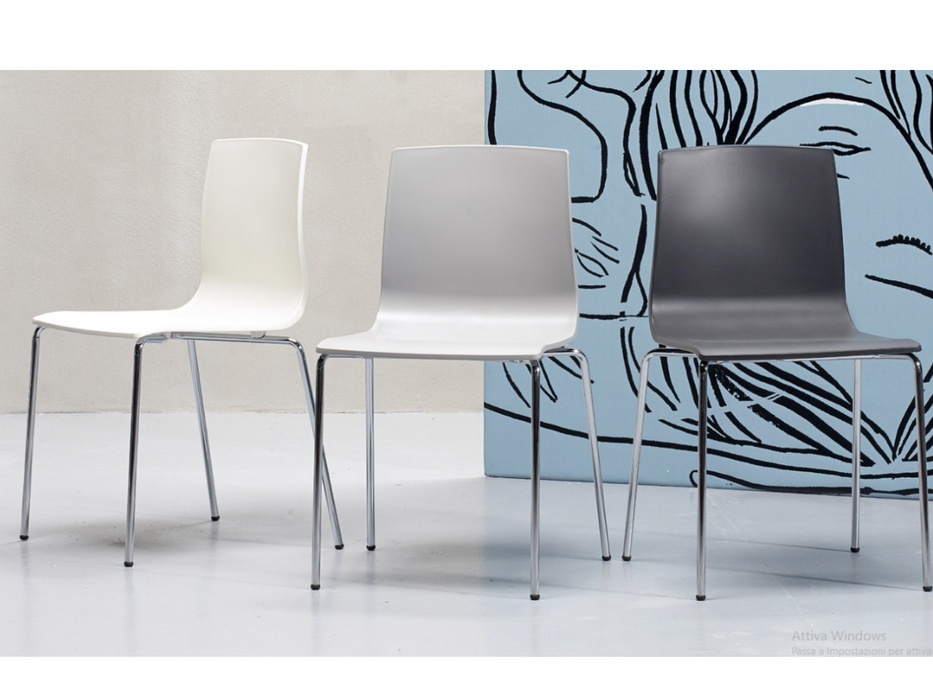 4 Sedie Alice a 4 gambe Scab