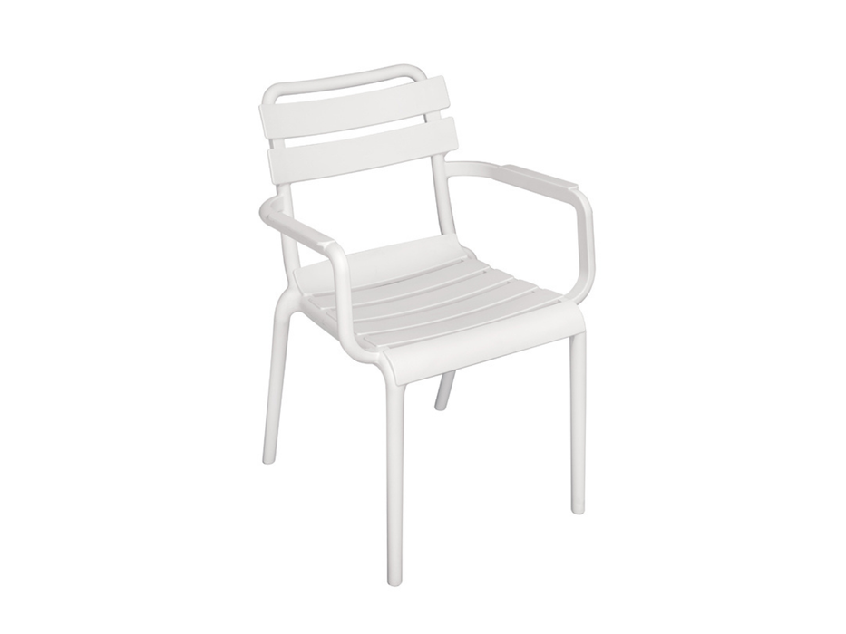Monza chair with armrests Greenwood 