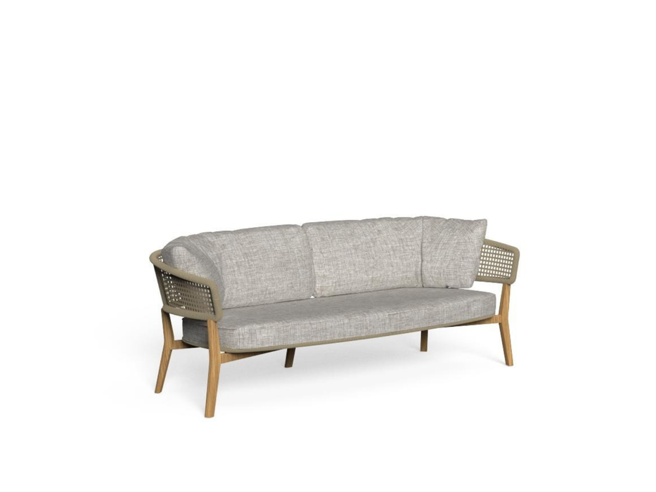 Moon teak 2-seater sofa by Talenti