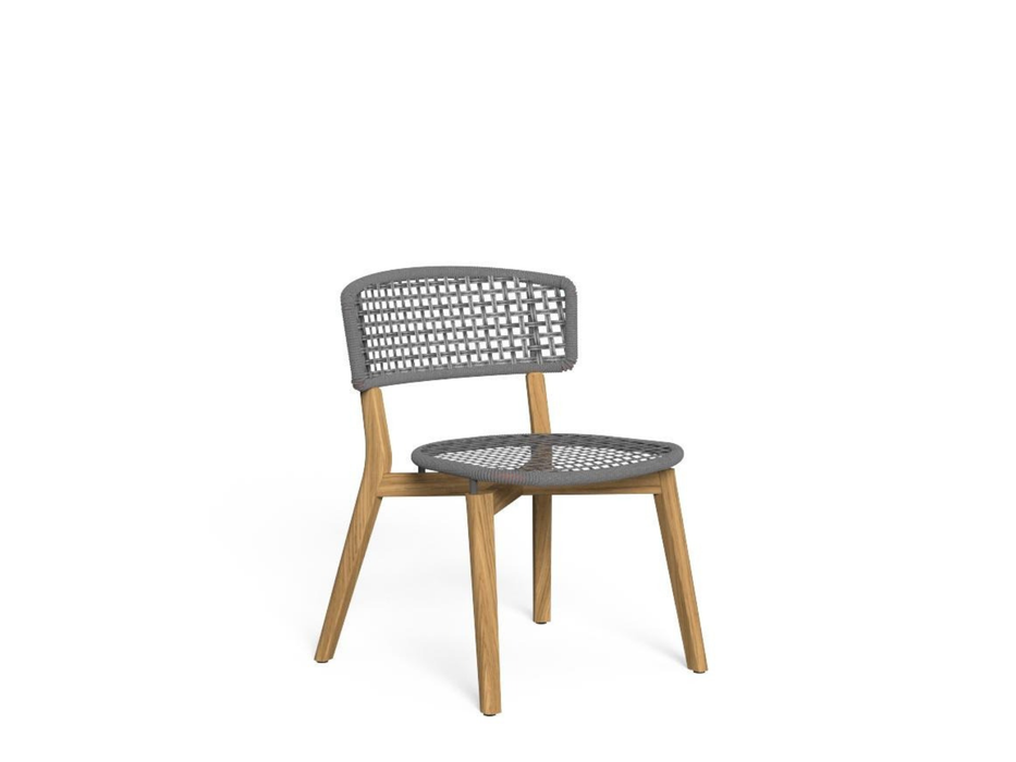 2 Moon Teak Dining Chairs by Talenti
