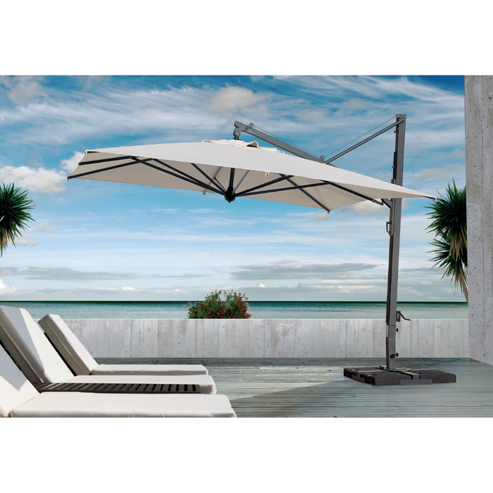 Galileo maxi Dark 4X4 mt side pole umbrella