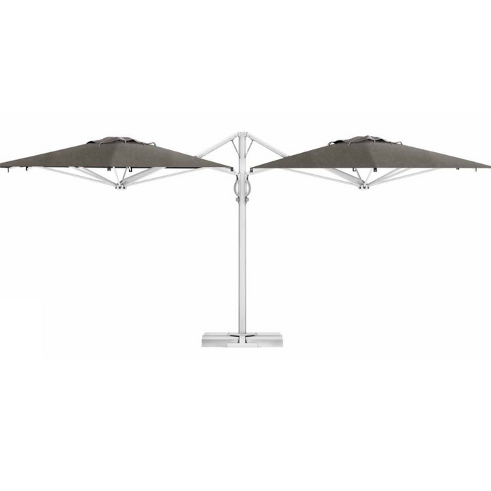 Parasol latéral à deux bras Dual Starwhite 350x700