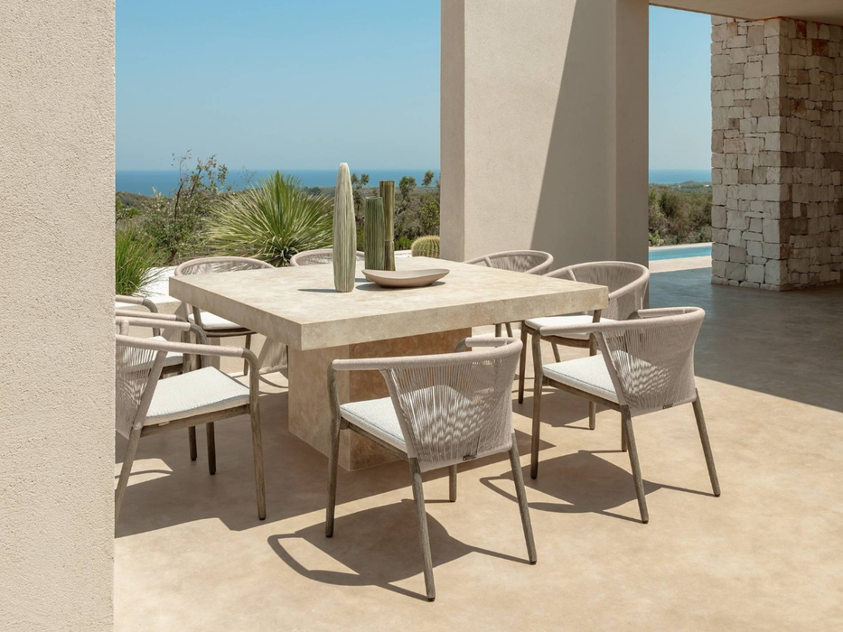 2 Parker wood dining armchairs by Talenti