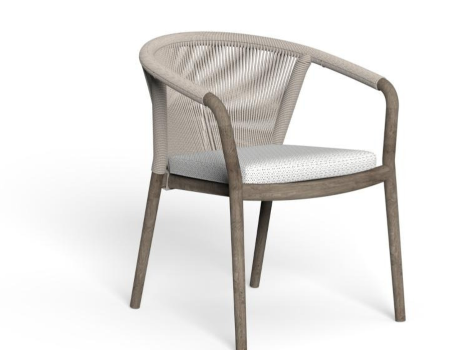 2 Parker wood dining armchairs by Talenti