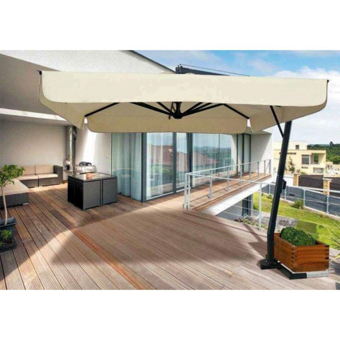 Venere 2X3 mt side pole umbrella